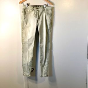 Tempo Paris light green skinny pants
